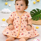 (Any 5) Combo Pack of Muslin color soft Frocks for Babies