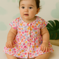 Pretty Little cutest Muslin Baby Frock | 0–2 Years | Soft & Breathable