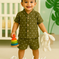 Combo Premium Muslin hand jabla with trouser set ( best 3 dispatched) (standard size 6 to 15 month)