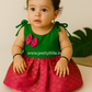 Cute Baby pattu Frock (0-6M)