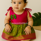 Cute Baby pattu Frock (0-6M)