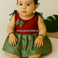 Cute Baby pattu Frock (0-6M)