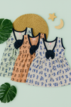 Combo summer Cotton v neck bow Frock – Stylish & Comfortable (best 3 dispatched)
