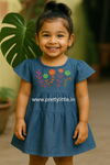Summer Denim Frock for Babies(best 1 dispatched)