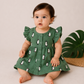 Pretty Little cloud  Muslin Baby Frock | 0–2 Years | Soft & Breathable