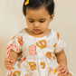 Pretty Little cutest Muslin Baby Frock | 0–2 Years | Soft & Breathable