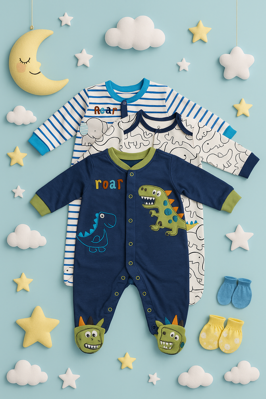 Cute footed Rompers (Best 3 dispatched)