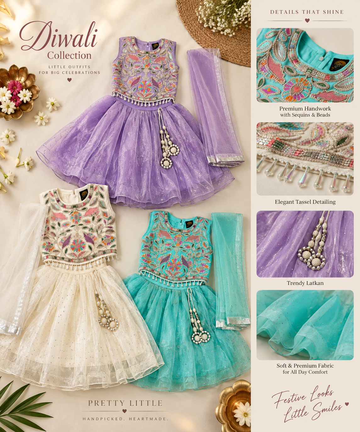 Aarika Festive Lehenga Set | Girls Ethnic Wear ✨