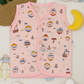 Combo Pack of Muslin colour Jablas for Babies ( best 5 dispatched)(0-8m)