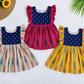 Girls Traditional Printed budget Frock