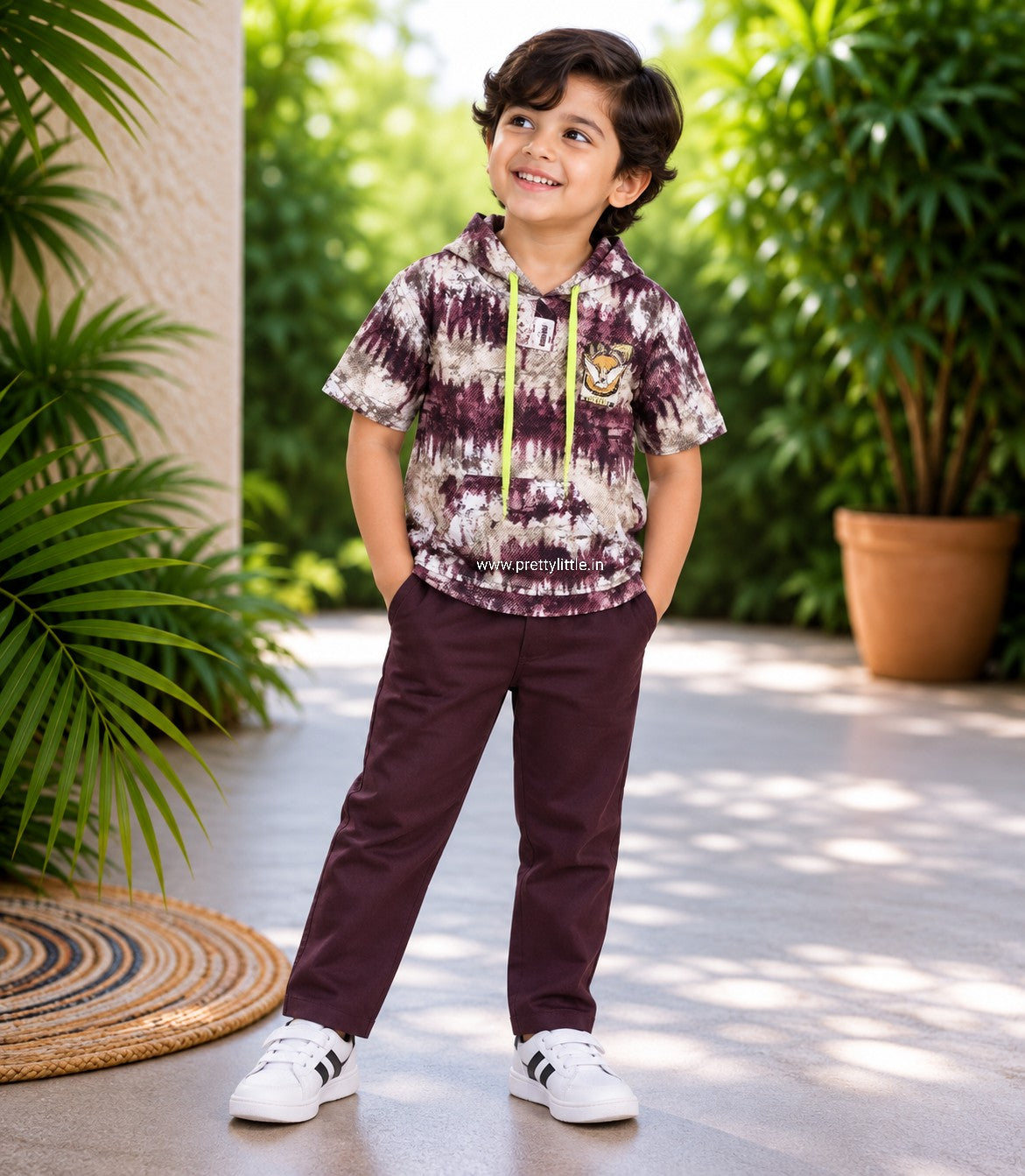 Aarush Royal Festive Waistcoat Set – Boys (5–6 Years)✨