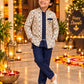 Aarush Royal Festive Waistcoat Set – Boys (5–6 Years)✨