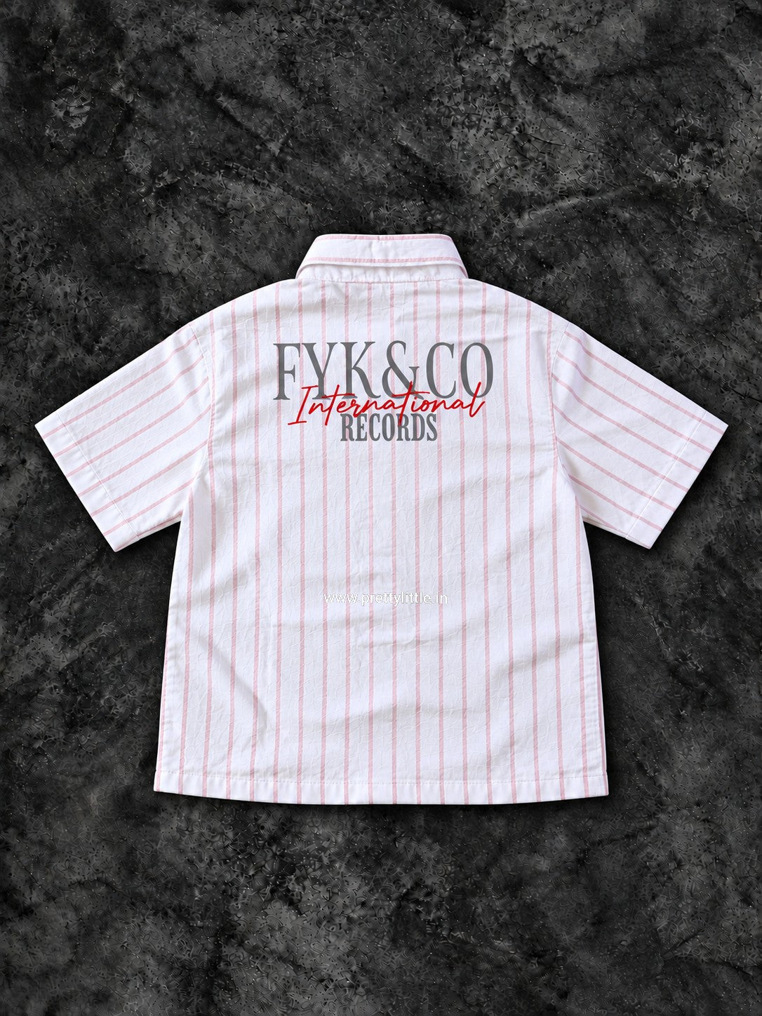 Classic Striped Short Sleeve Shirt for Boys | 1-7 year