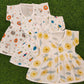 Muslin Frock Combo Pack for 0-8month  (Set of 3)