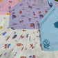 Color cotton with muslin knot frock combo pack (best 3 dispatched)(0-3m)