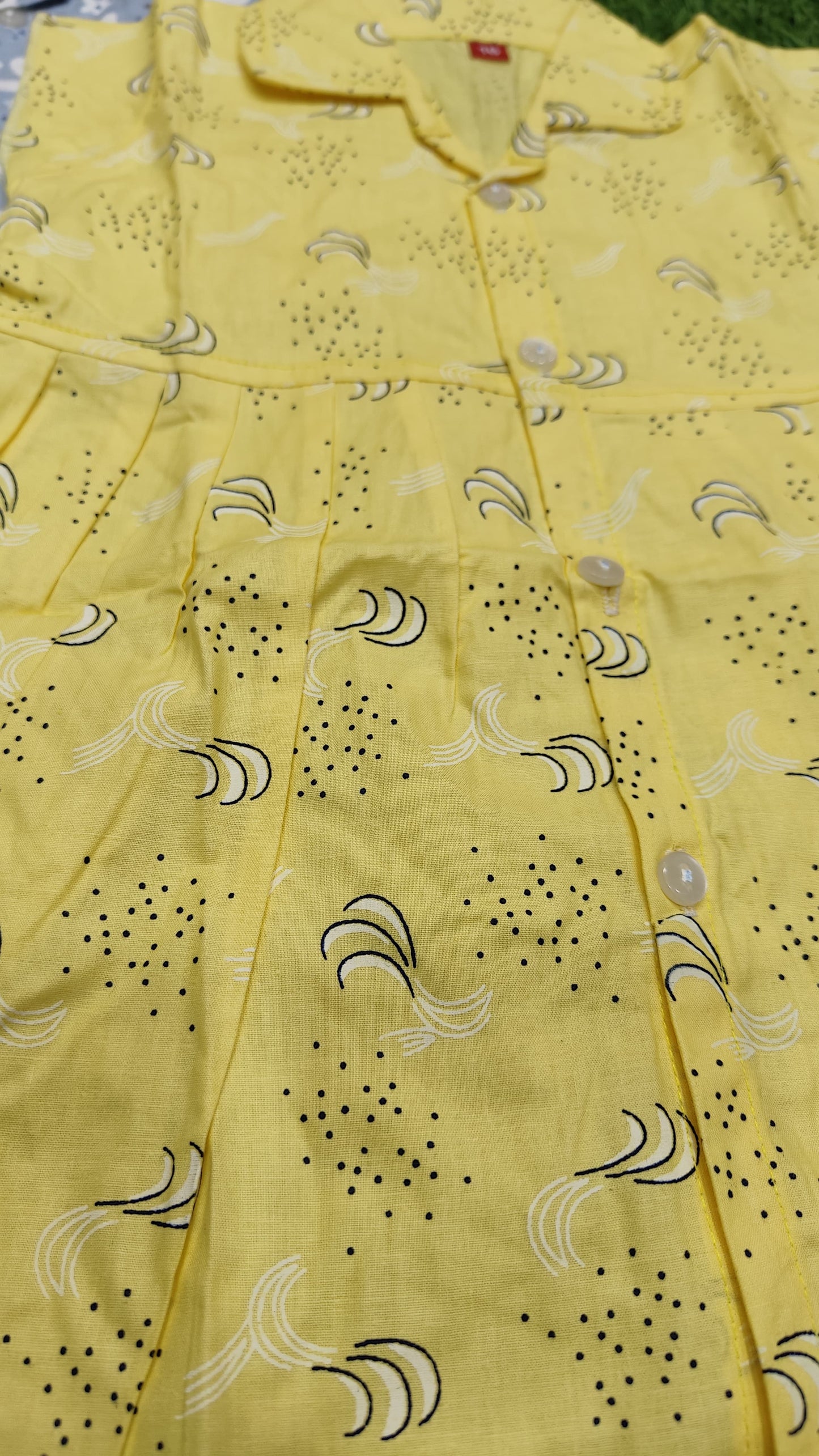 Adorable Printed Collar Dress – Combo Pack for Little Fashionistas (0-3 Years)
