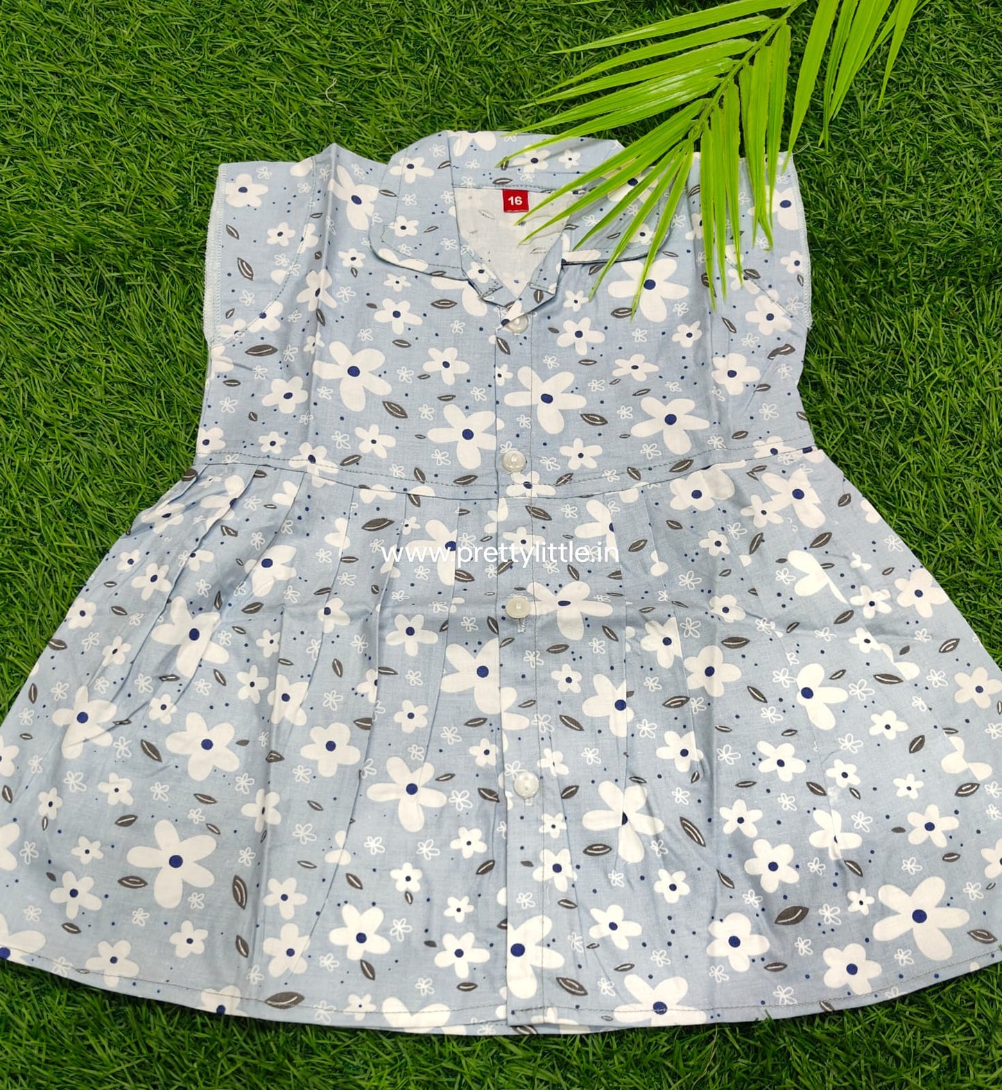 Adorable Printed Collar Dress – Combo Pack for Little Fashionistas (0-3 Years)