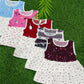 Cotton sleeveless frock combo pack (best 5 dispatched)(0-6m)