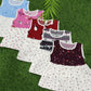 Cotton sleeveless frock combo pack (best 5 dispatched)(0-6m)