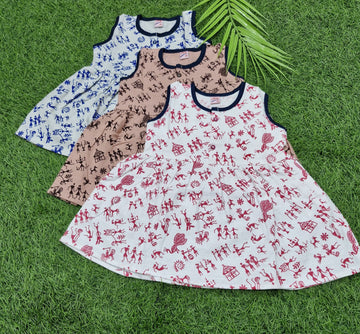 Combo summer Cotton  Frock – Stylish & Comfortable (best 3 dispatched)