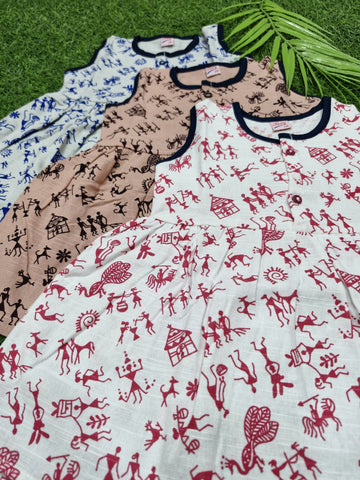 Combo summer Cotton  Frock – Stylish & Comfortable (best 3 dispatched)