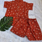 Combo Premium Muslin hand jabla with trouser set ( best 3 dispatched) (standard size 6 to 15 month)