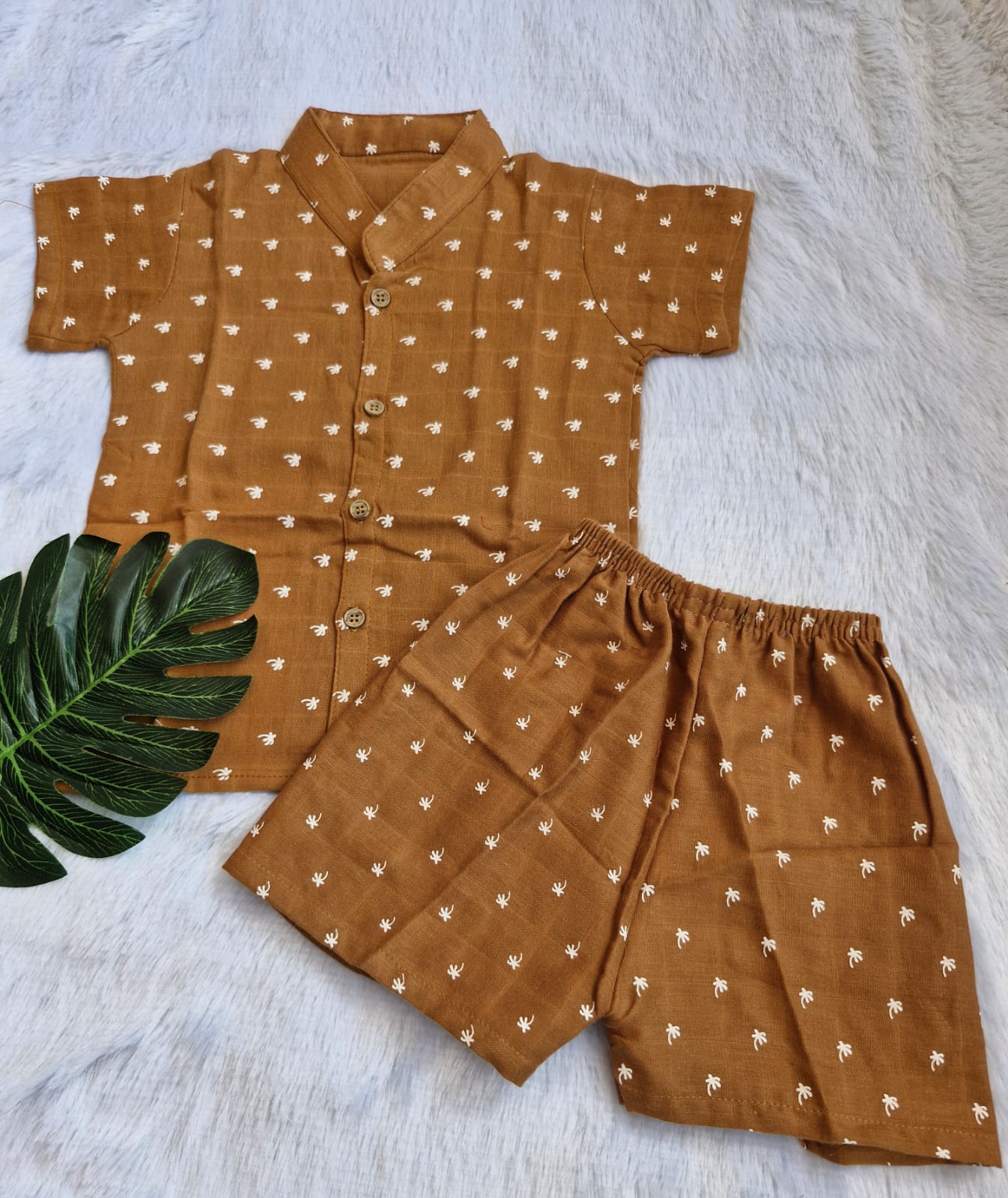 Combo Premium Muslin hand jabla with trouser set ( best 3 dispatched) (standard size 6 to 15 month)
