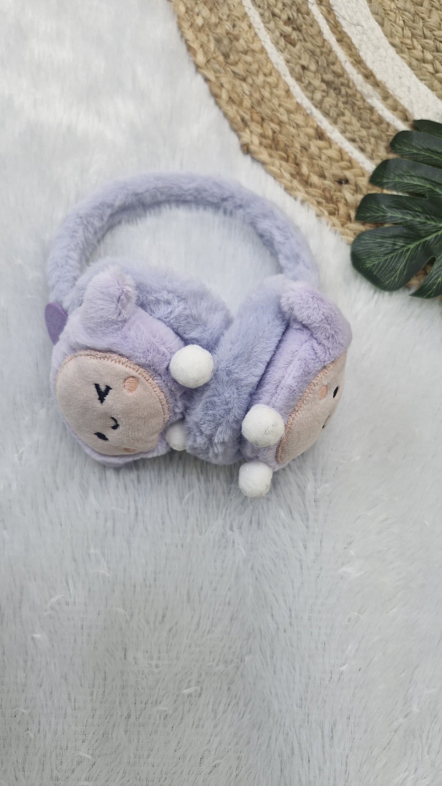 Cozy Bunny Ear Winter Earmuffs for Kids - Soft & Warm (any 1)