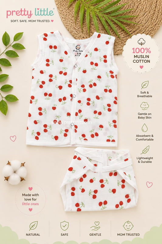 Little Love Muslin Jabla & Langot Nappy Set