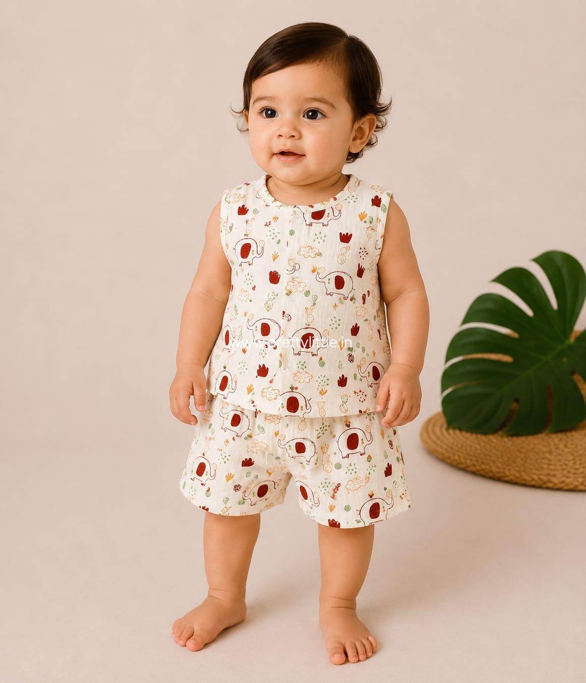 Mushy Moo Muslin Co-ord Set