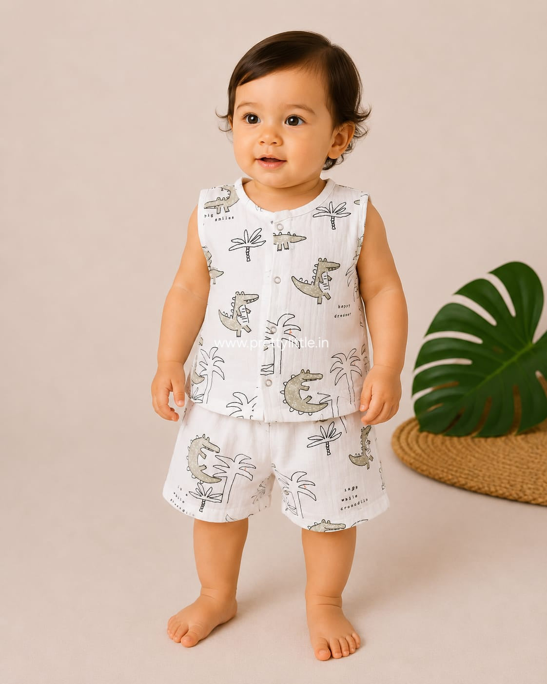 Mushy Moo Muslin Co-ord Set