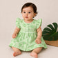 Pretty Little cloud  Muslin Baby Frock | 0–2 Years | Soft & Breathable