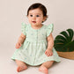 Pretty Little cloud  Muslin Baby Frock | 0–2 Years | Soft & Breathable