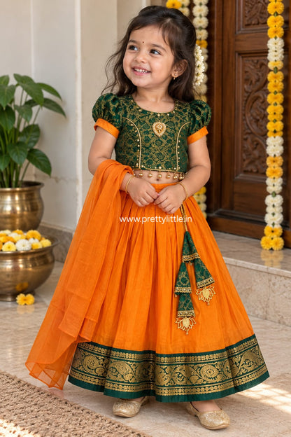 Aadhira Festive Lehenga Set | Girls Ethnic Wear