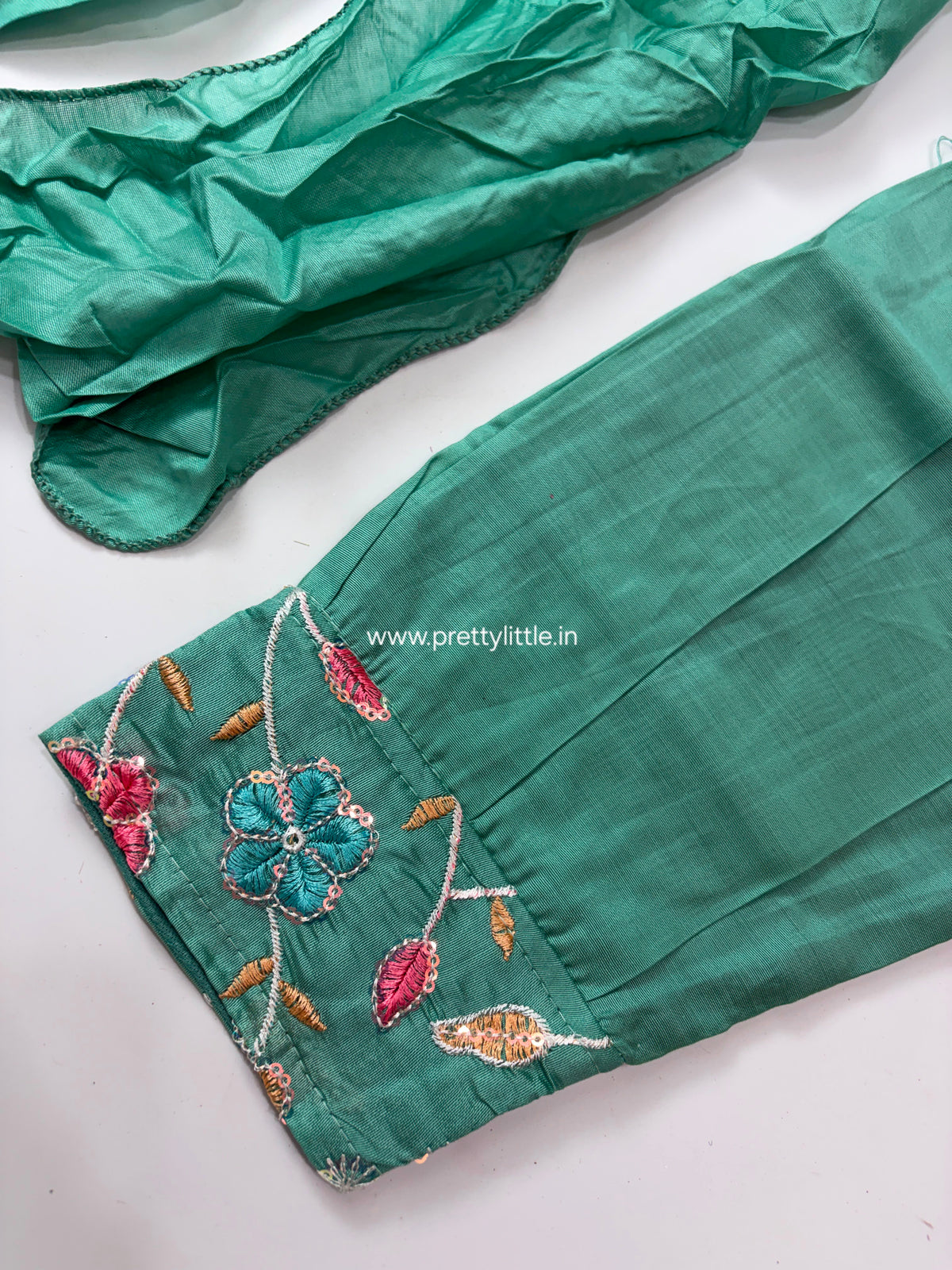 Aaradhya Festive Embroidered Sharara Set – 2 to 4 Years
