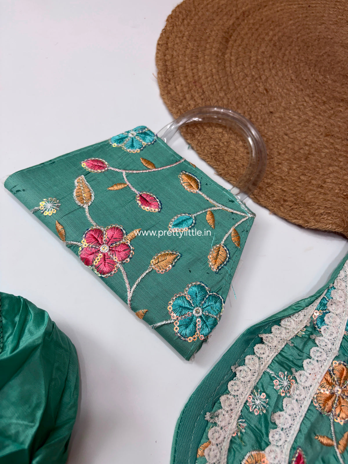 Aaradhya Festive Embroidered Sharara Set – 2 to 4 Years