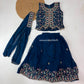 Meher Royal Floral Embroidered Lehenga Set – 1 to 2 Year  2-3 year