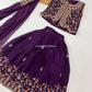 Meher Royal Floral Embroidered Lehenga Set – 1 to 2 Year  2-3 year