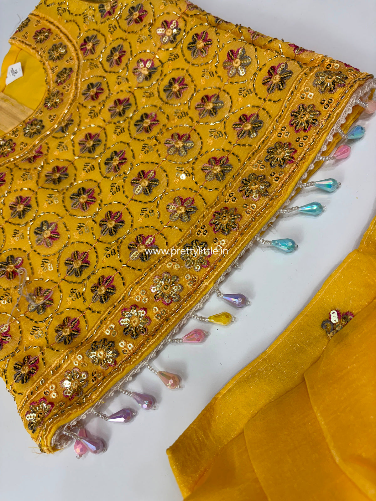 Ishani Festive Mirror Work Lehenga Set