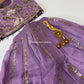 Avyanna Teal Floral Embroidered Lehenga Set – 3 to 9 Years
