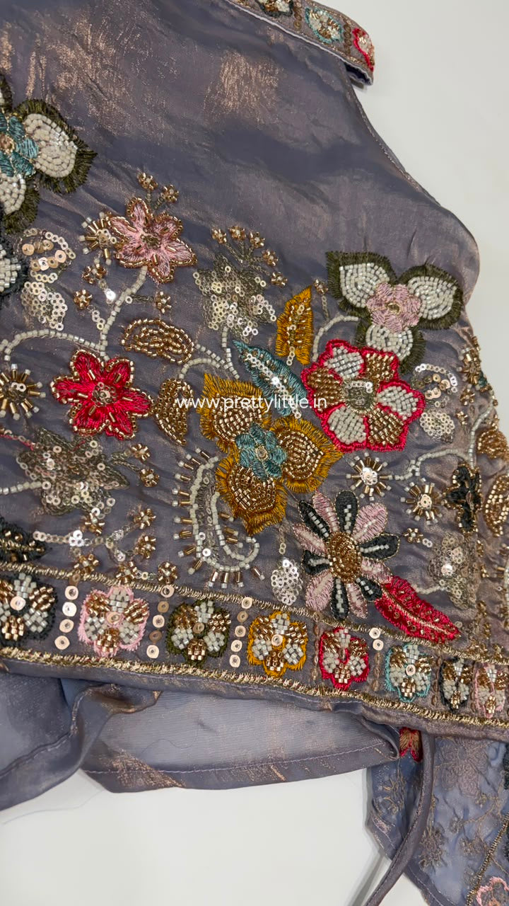 Inaya Floral Festive Palazzo Set | Girls Ethnic Wear ✨