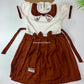 Diwali Denim Bloom Dress Set | Girls Western Wear – Special Offer ( 7- 8 year)