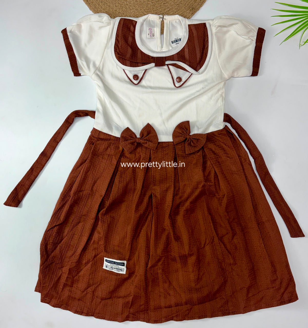 Diwali Denim Bloom Dress Set | Girls Western Wear – Special Offer ( 7- 8 year)