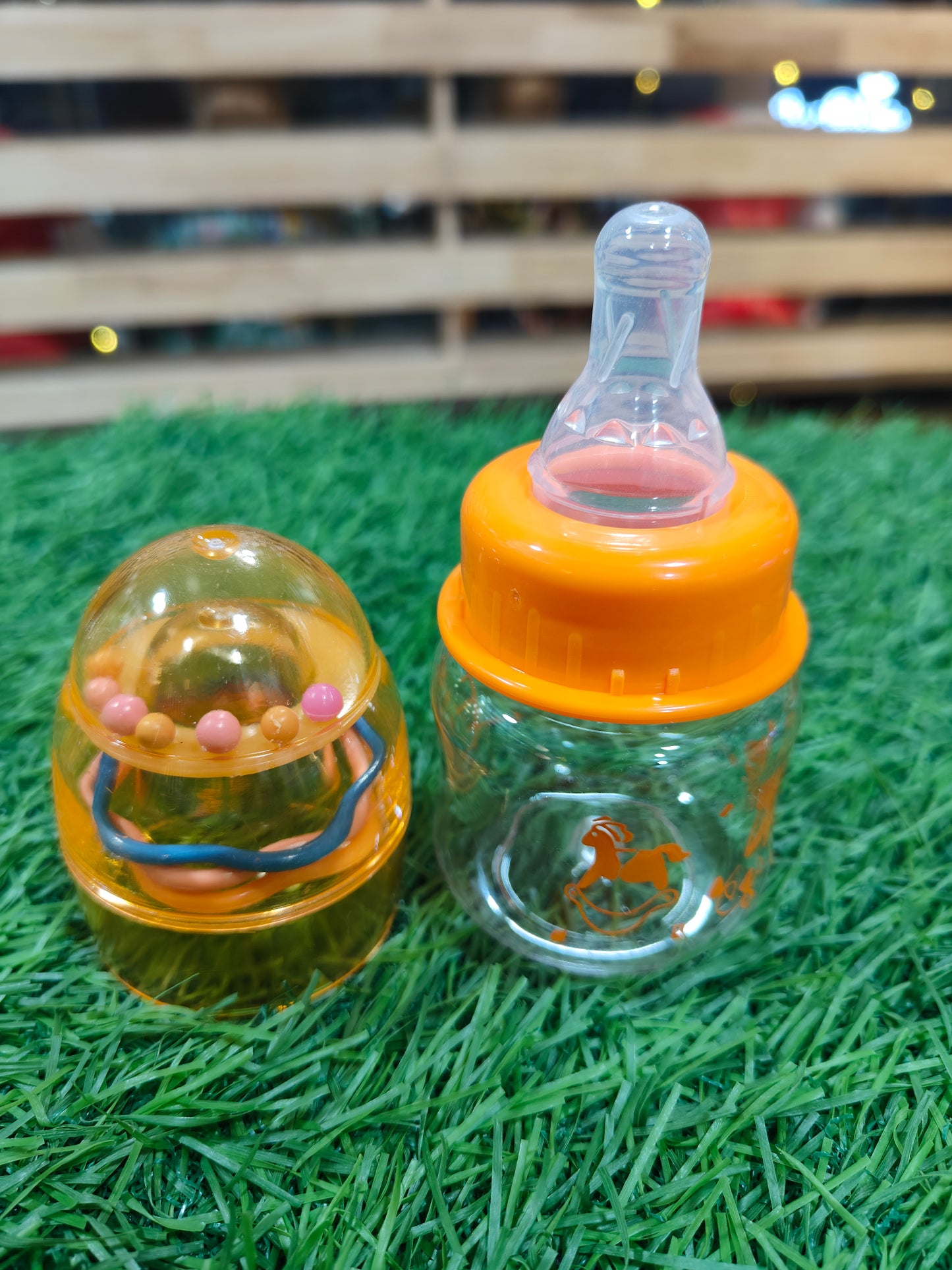 Mini Feedingbottle With Rattle