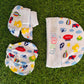 Cap mitten 3Pc Set - Printed