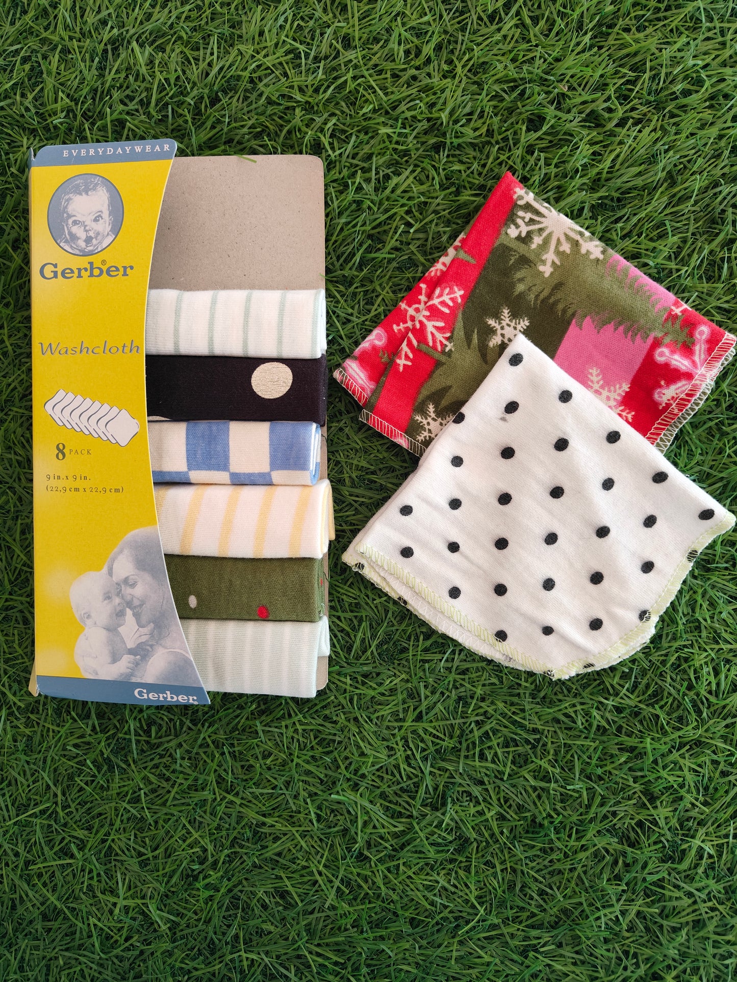 Face cloth Pack of 8