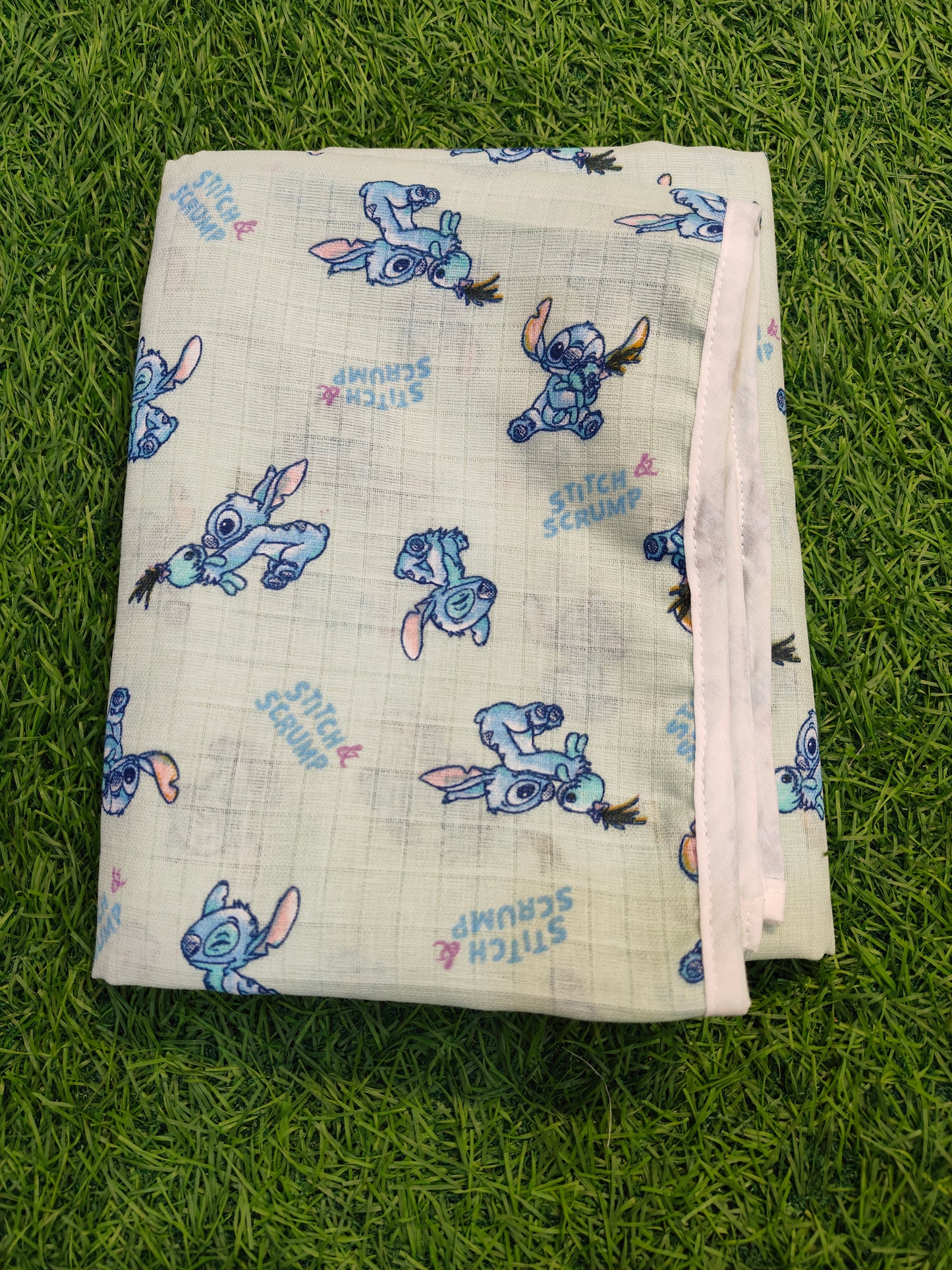 Soft Muslin Double Layer Baby Swaddle/Towel - Breathable and Cozy Wrap for Newborns"(best one dispatched)
