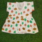 Charming Half-Sleeve Muslin Frock with Cute Print (best one dispatched)