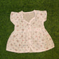 Charming Half-Sleeve Muslin Frock with Cute Print (best one dispatched)
