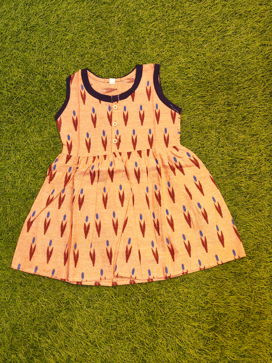Cotton Frock For 2 Years